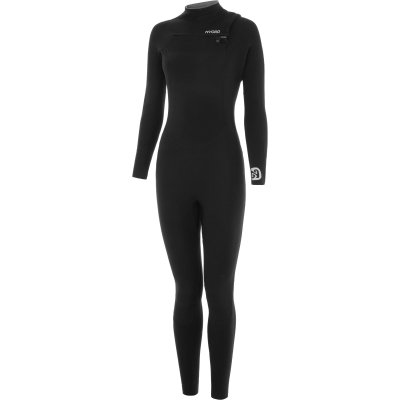 Womens Furno Warmth 5/4mm Chest Zip Wetsuit - Black