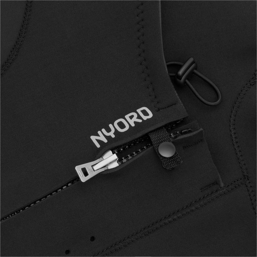 Womens Solu Yulex 4/3mm Chest Zip Wetsuit - Black