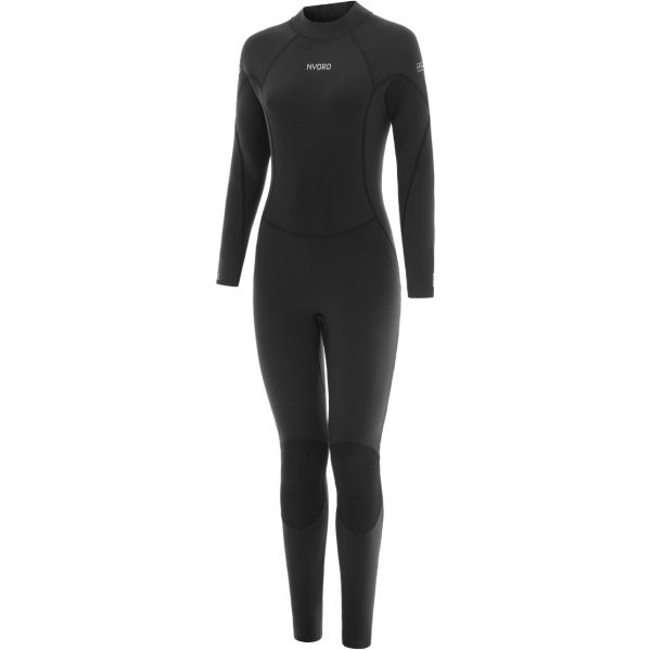 Womens Solu Yulex 3/2mm Back Zip Fl Wetsuit - Black